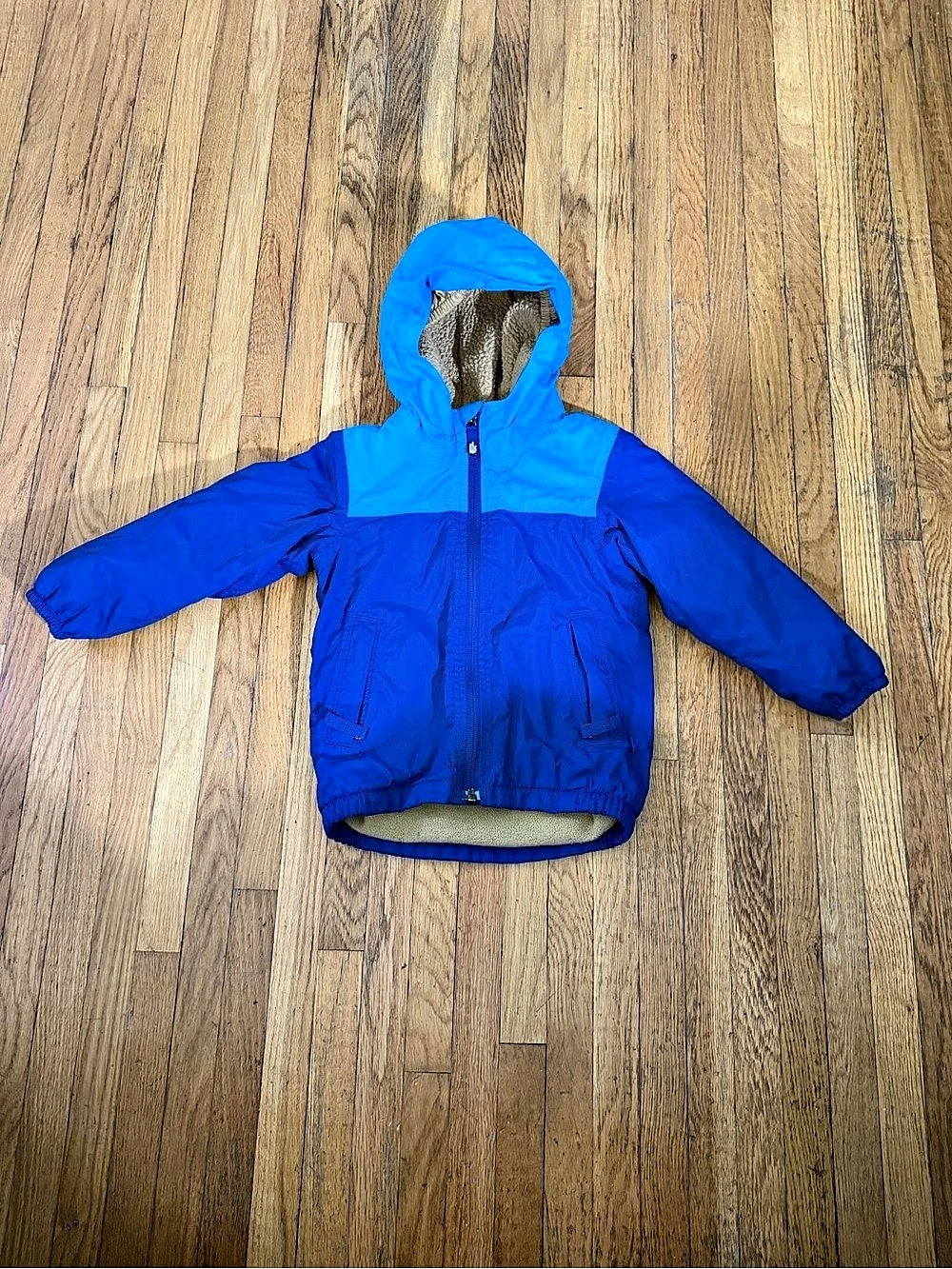 The north face 2T fleece lined jacket